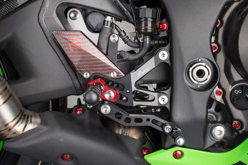 R Version Rear Sets for Kawasaki Naturale